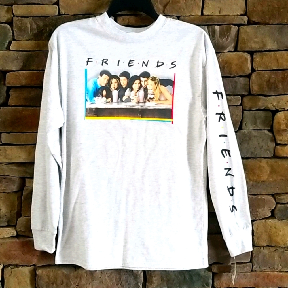 Friends Long Sleeve Tee.  New with Tags